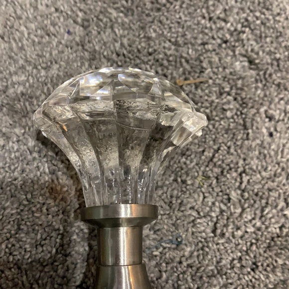 Decorative Crystal Clear Door Knobs - Picture 2 of 5